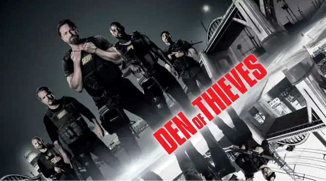 Poster for the movie Den of thieves