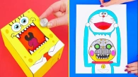 Spongebob Vs FNAF DIY Funny Video