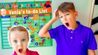 Five Kids To Do List Responsibility Chart + more Children's Songs and Videos