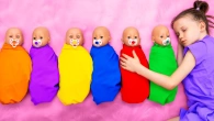 Kids Learn to Take Care of Little Babies!