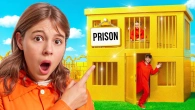 Escape from RICH PRISON Challenge with Vania Mania Kids