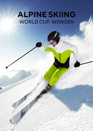 Alpine Ski World Cup. Wengen