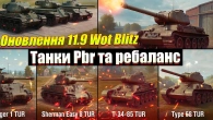 СЕКРЕТИ ОНОВЛЕННЯ 11.9 WOT BLITZ ТА ВЕЛИКИЙ РЕБАЛАНС ТЕХНІКИ