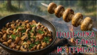 Подборка грибных блюд от канала " Мужики на кухне!"