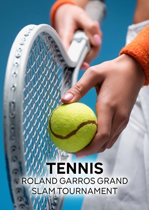 Tennis Grand Slam Tournament. Roland-Garros