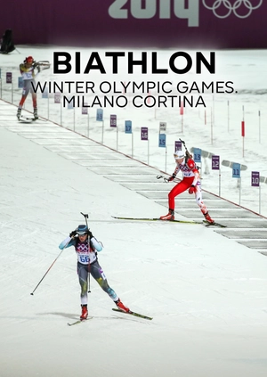 Biathlon. Winter Olympic Games. Milano Cortina