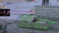 БЕЗУМНЫЙ БАТЧАТ  ДАЖЕ АФК СОЮЗНИК НЕ ЗАСТАВИЛ ЕГО ПРОИГРАТЬ  WoT Blitz
