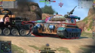 РАЗРЫВ ШАБЛОНА ОТ НЕНУЖНОГО ТАНКА  СМОТРИ КАК ОН МОЖЕТ  WoT Blitz