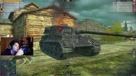 НЕОЖИДАННЫЙ БОЙ НА СЛАБОМ ТАНКЕ  ОН НЕ МОЖЕТ НИЧЕГО НО ТАЩИТ  WoT Blitz