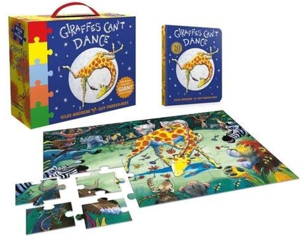 Giraffes Can't Dance Board Book & Jigsaw Carry Case