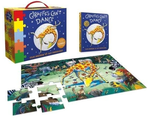 Giraffes Can't Dance Board Book & Jigsaw Carry Case
