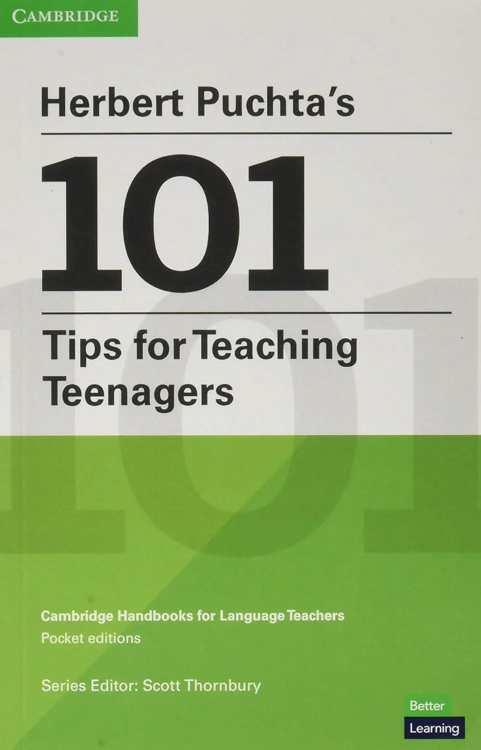 Обкладника "Herbert Puchta’s 101 Tips for Teaching Teenagers" Обкладинка "Herbert Puchta’s 101 Tips for Teaching Teenagers"