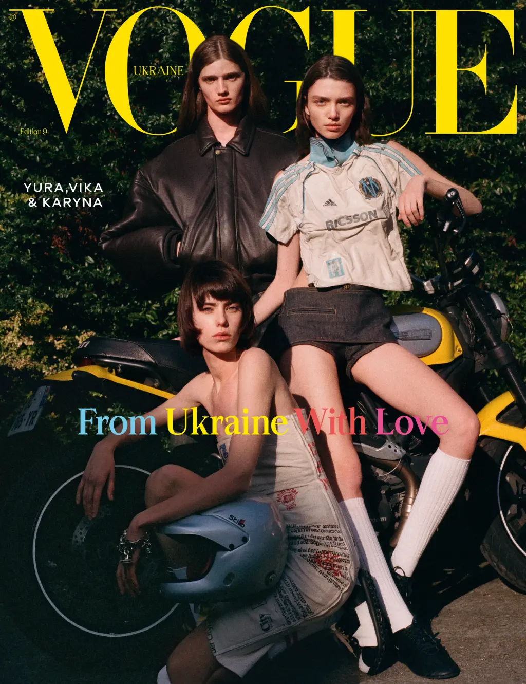 Обкладинка "Vogue Ukraine Edition №9 весна 2025"