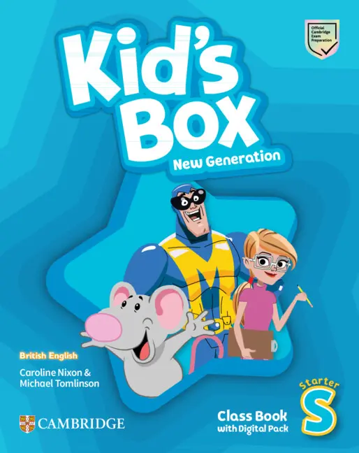 Обкладинка "Kid's Box New Generation. Starter Class Book with Digital Pack"