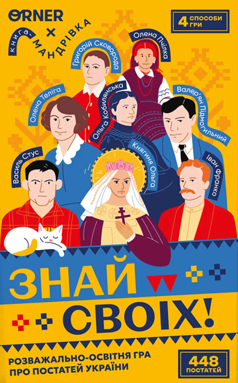 Обкладника "Розмовна гра «Знай своїх»" Обкладинка "Розмовна гра «Знай своїх»"