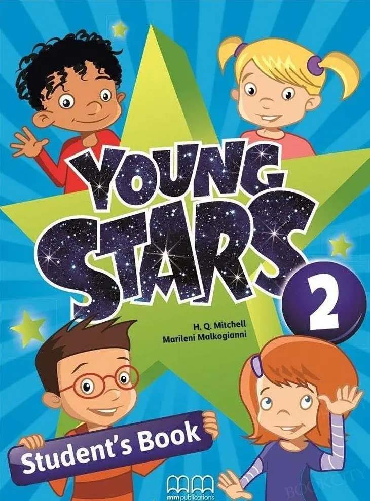 Обкладника "Young Stars 2. Student's Book with Online Culture Time for Ukraine" Обкладинка "Young Stars 2. Student's Book with Online Culture Time for Ukraine"