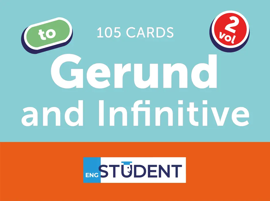 Картки для вивчення - GERUND AND INFINITIVE VOL.2