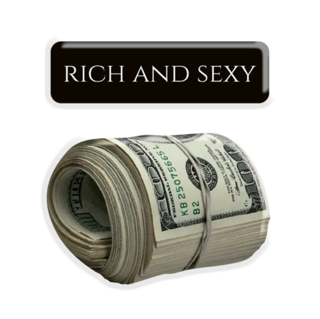 Обкладинка "3D стікер «Rich and sexy»"