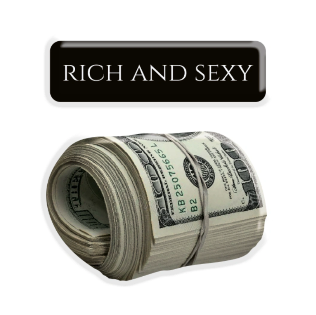 3D стікер «Rich and sexy»
