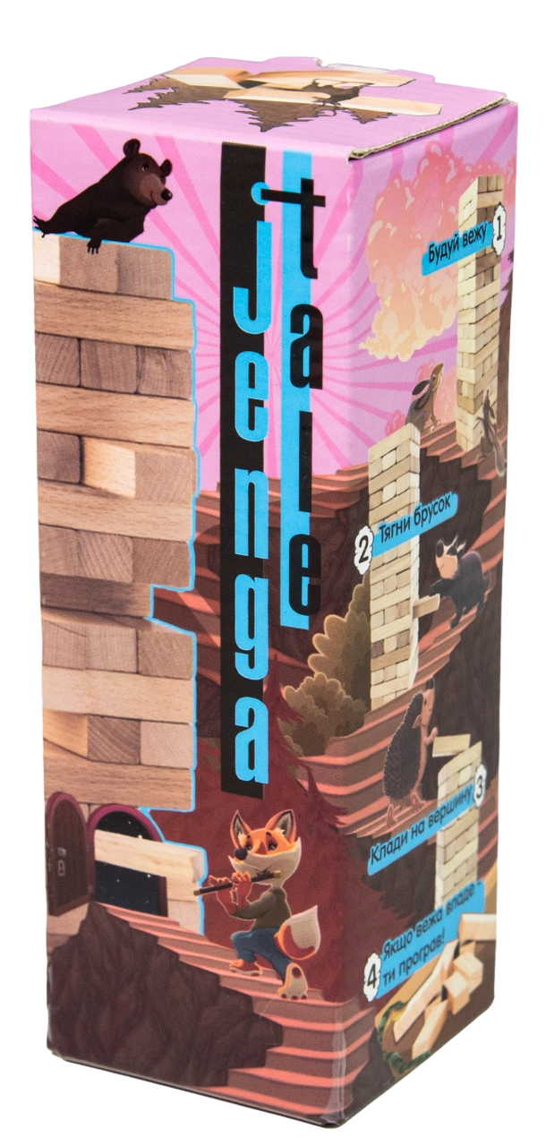Настільна гра «Jenga Tale 48 брусків»