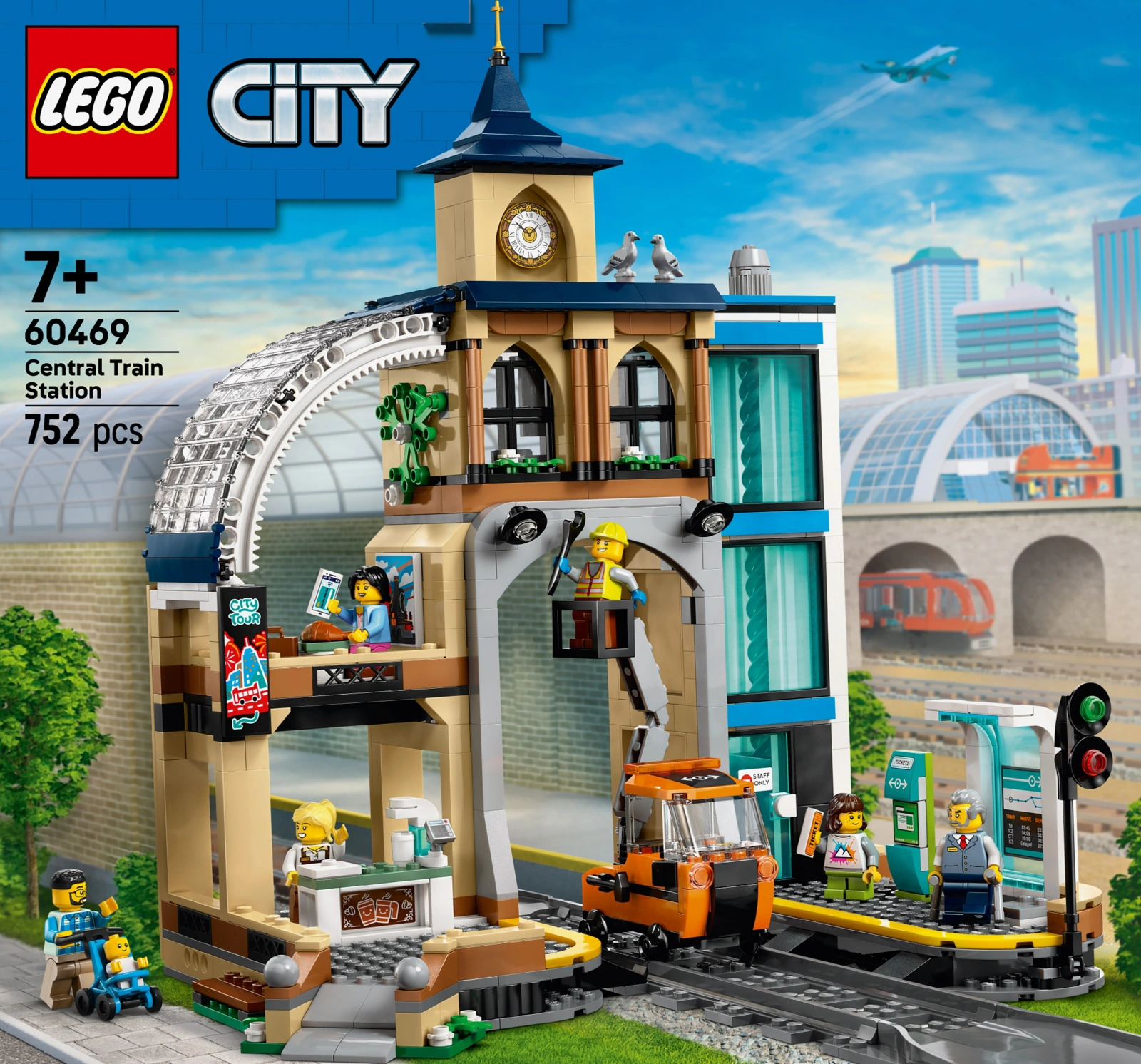 Конструктор LEGO Центральний залізничний вокзал