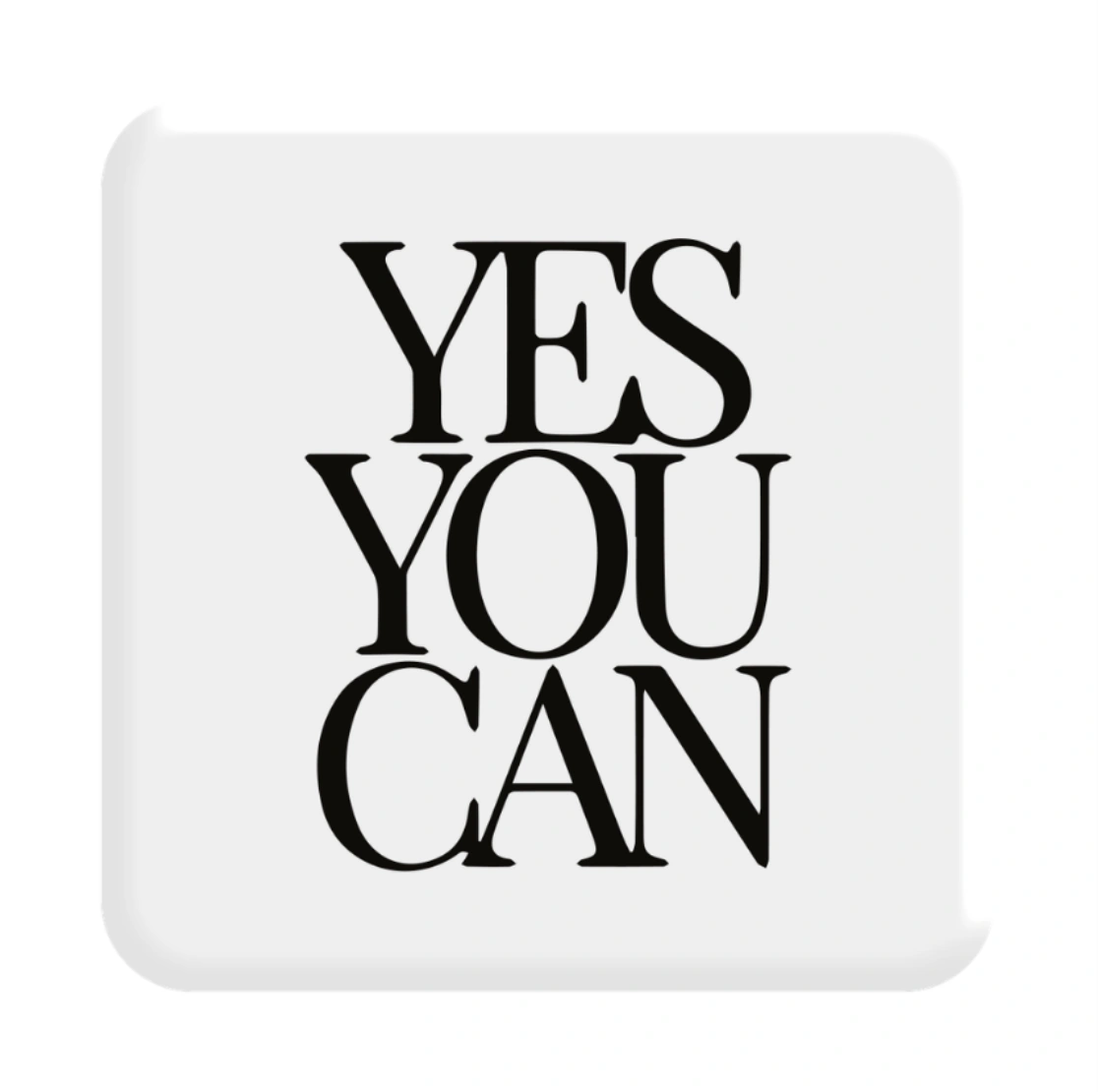 3D стікер «Yes you can»