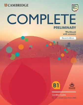 Обкладника "Complete Preliminary (2nd Edition). Workbook with Answers + Audio Download" Обкладинка "Complete Preliminary (2nd Edition). Workbook with Answers + Audio Download"