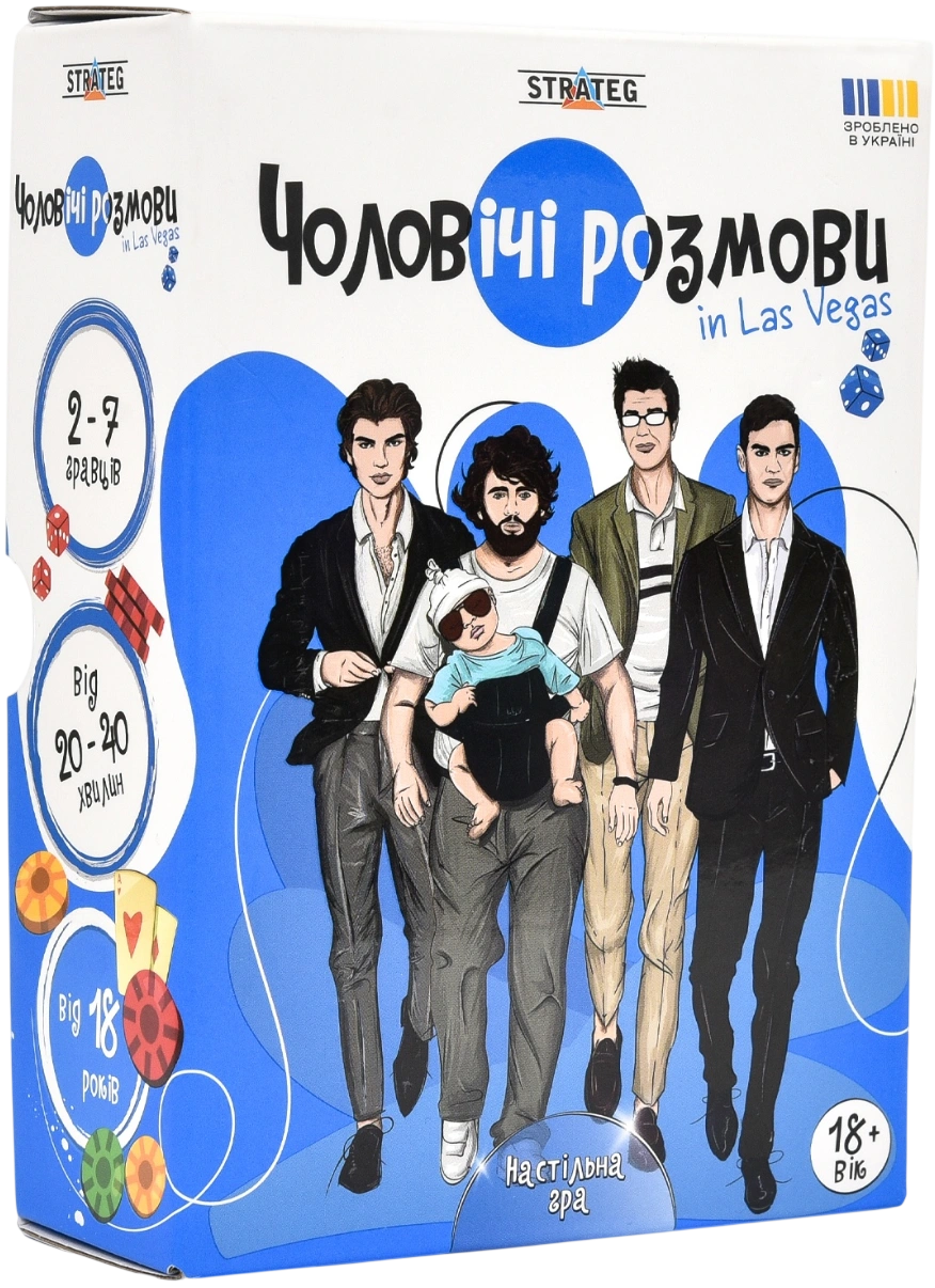 Настільна гра «Чоловічі розмови»