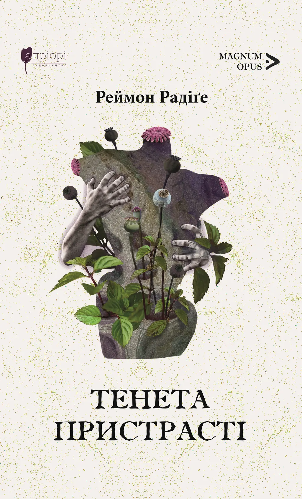 Обкладинка "Тенета пристрасті"