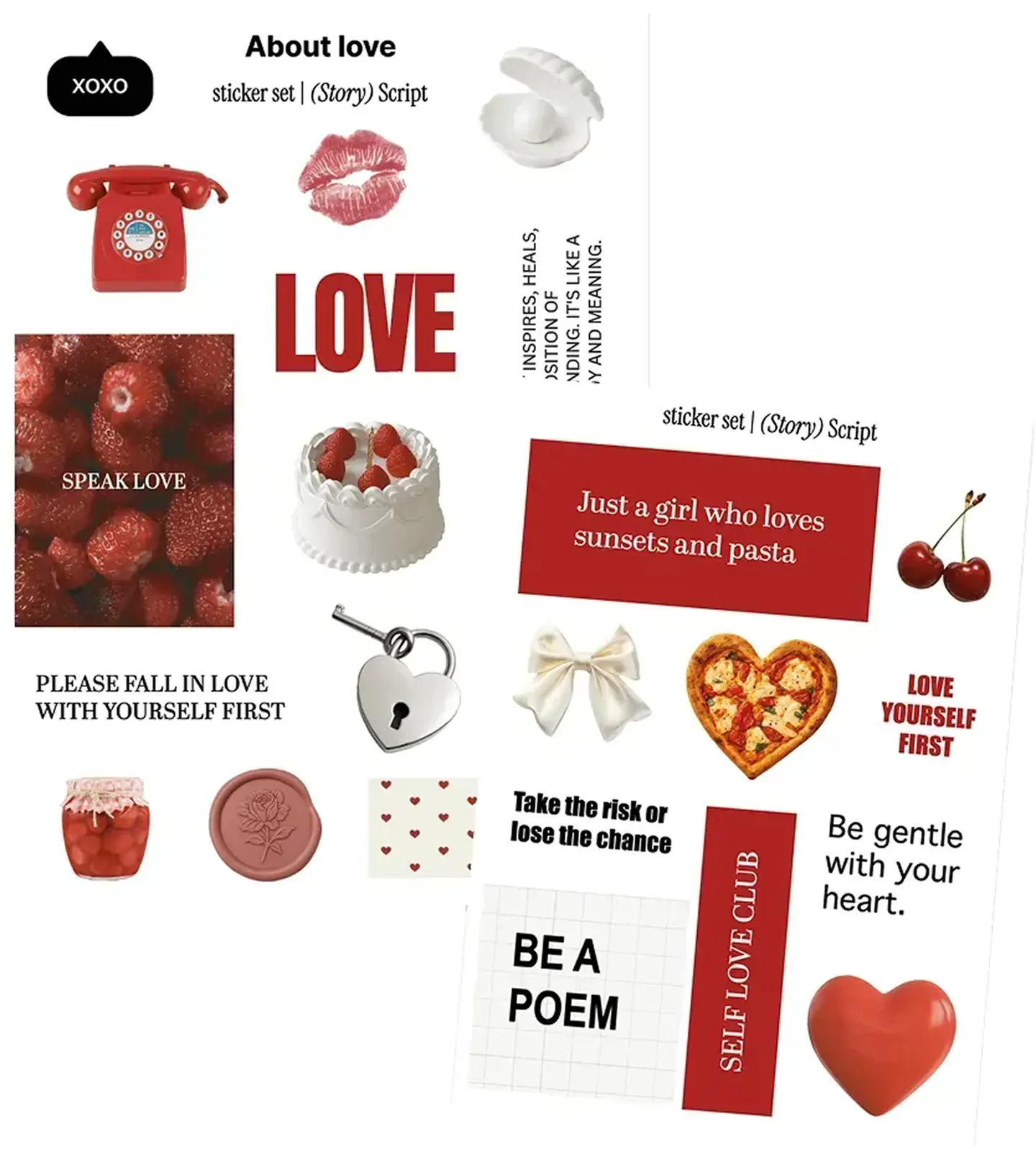 Стікери «About Love»