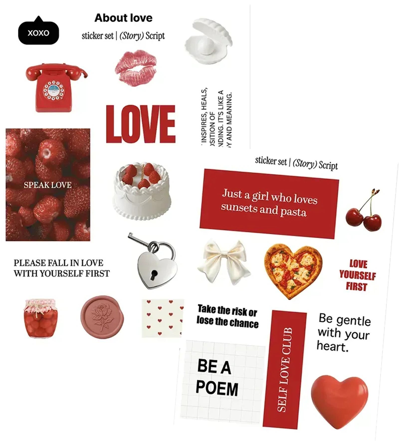 Стікери «About Love»