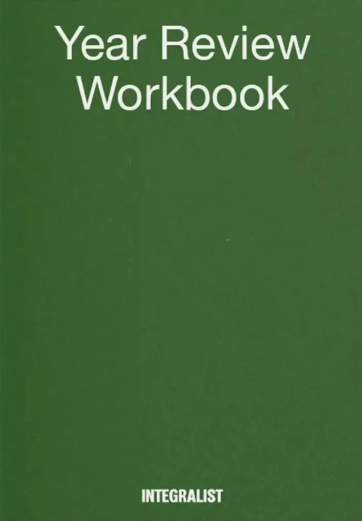 Обкладника "Year review workbook" Обкладинка "Year review workbook"