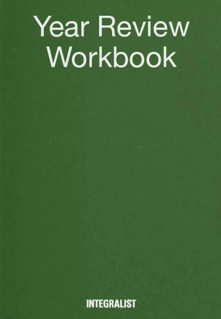 Year review workbook