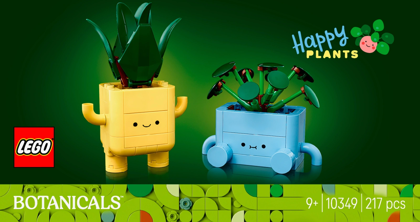 Конструктор ​LEGO  Щасливі рослини