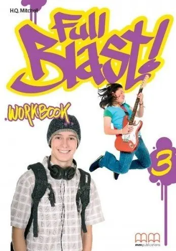Обкладинка "Full Blast! 3. Workbook with QR code"