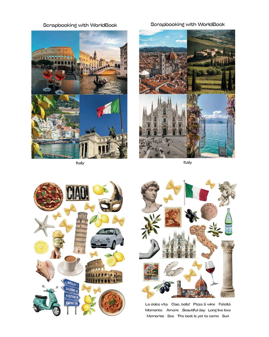 Скрапбукінг «Італія»