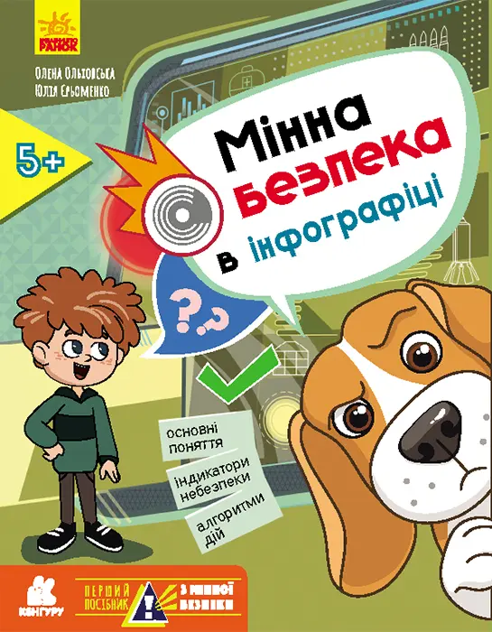 Обкладинка "Мінна безпека в інфографіці"