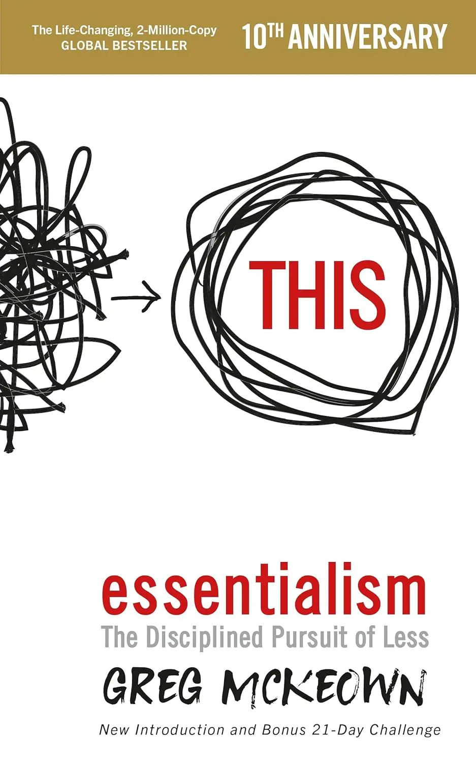 Обкладинка "Essentialism. The Disciplined Pursuit of Less"
