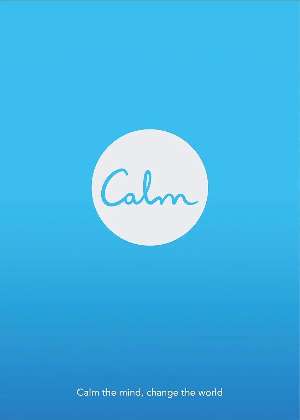 Обкладинка "Calm. Calm the Mind. Change the World"