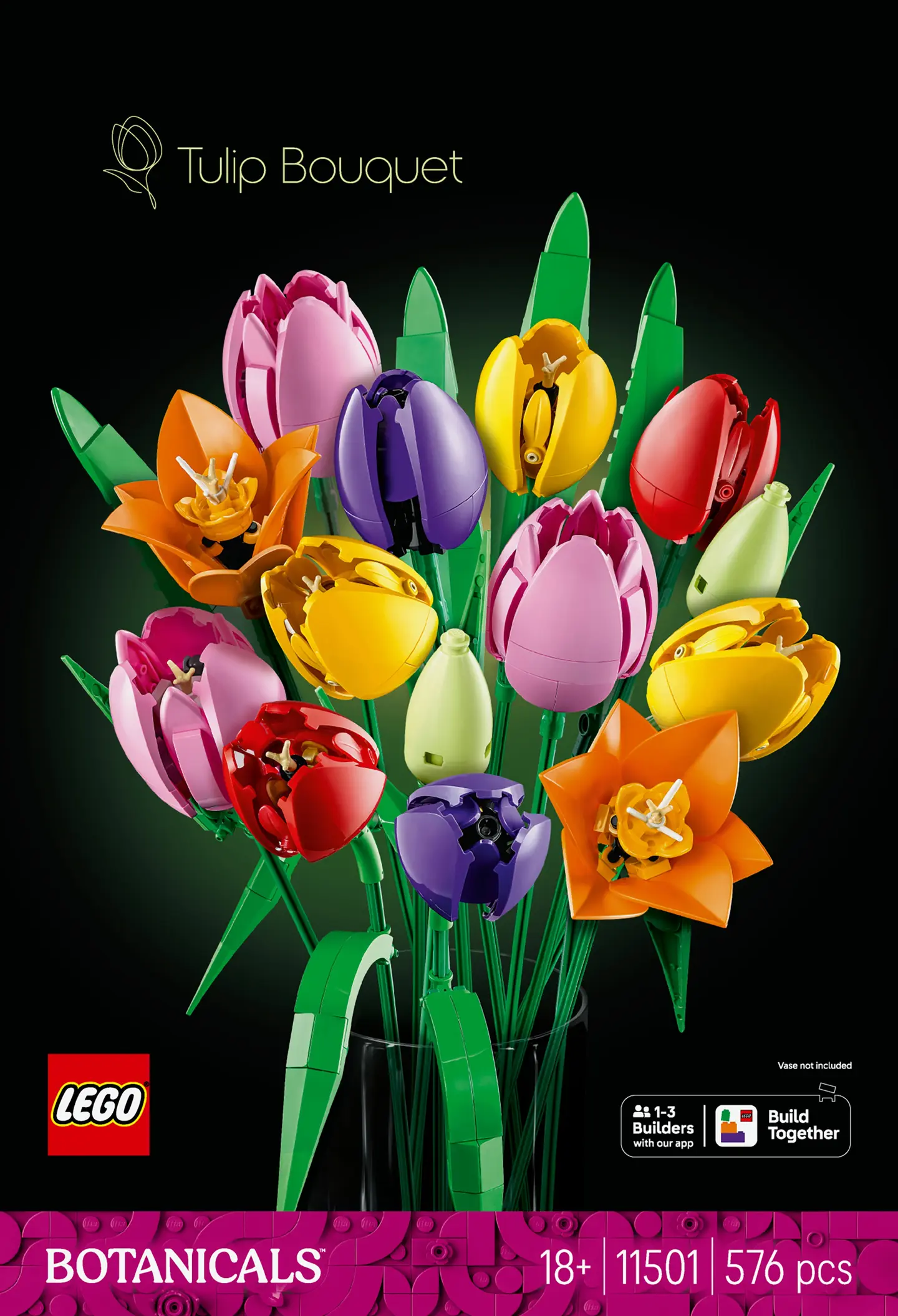 Конструктор LEGO Букет тюльпанів