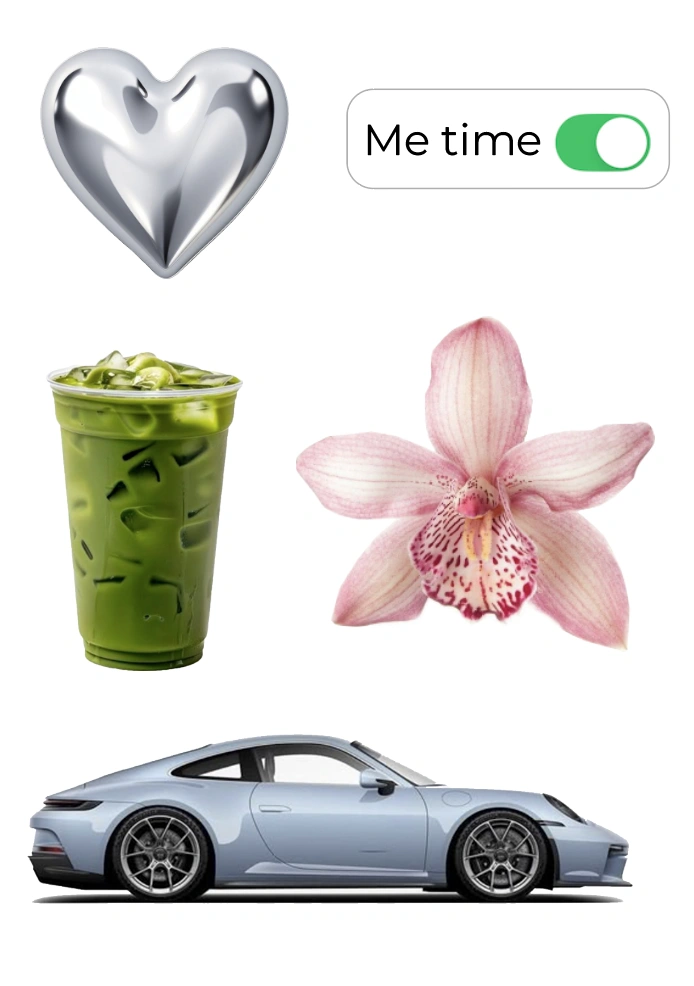 Стікерпак 3Д «Me time»