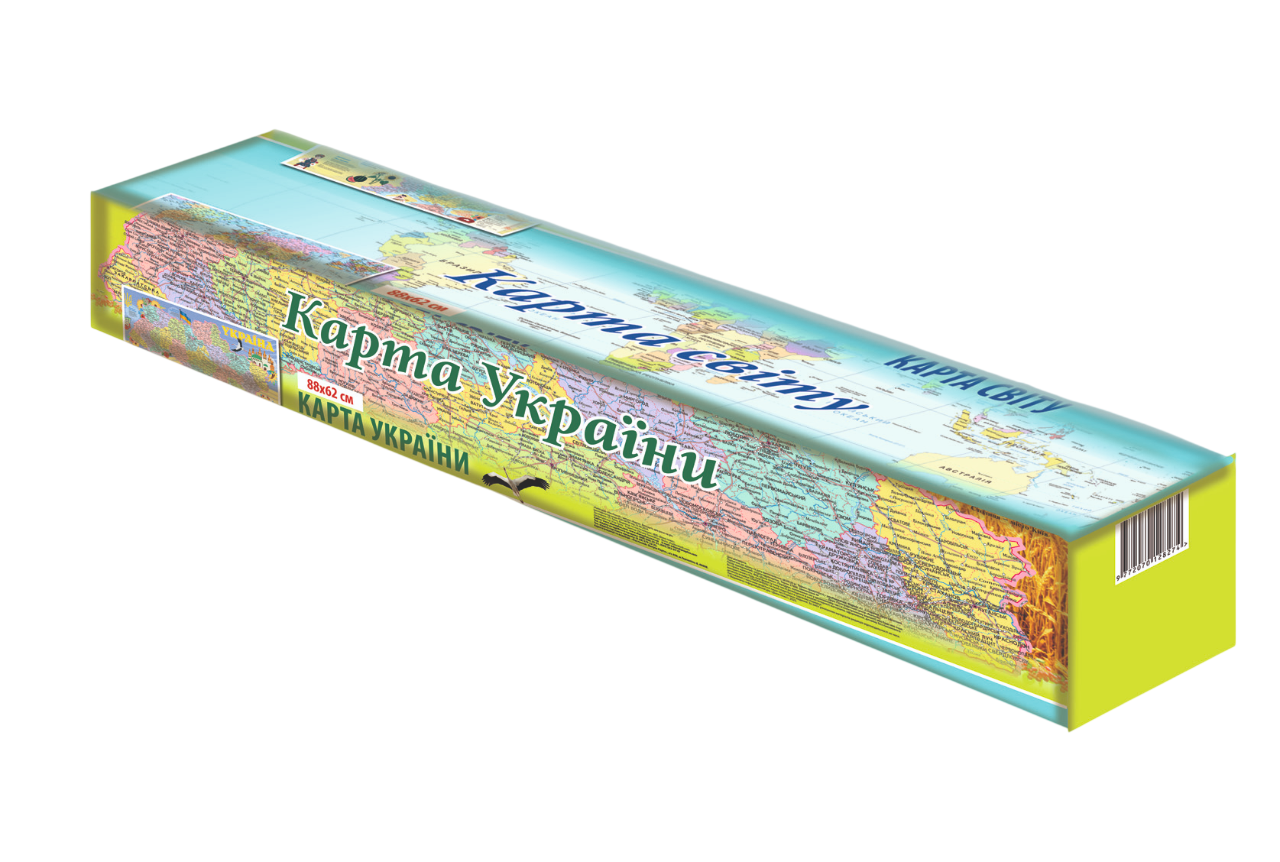 Календар "Настінний. Карта в коробці"