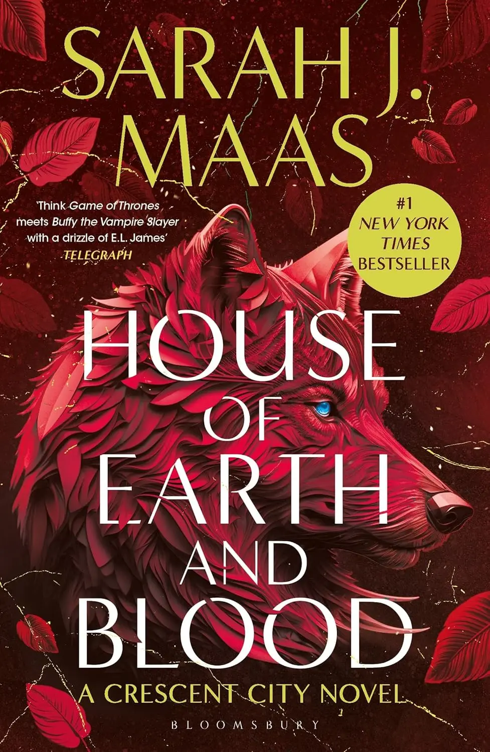 Обкладника "House of Earth and Blood" Обкладинка "House of Earth and Blood"