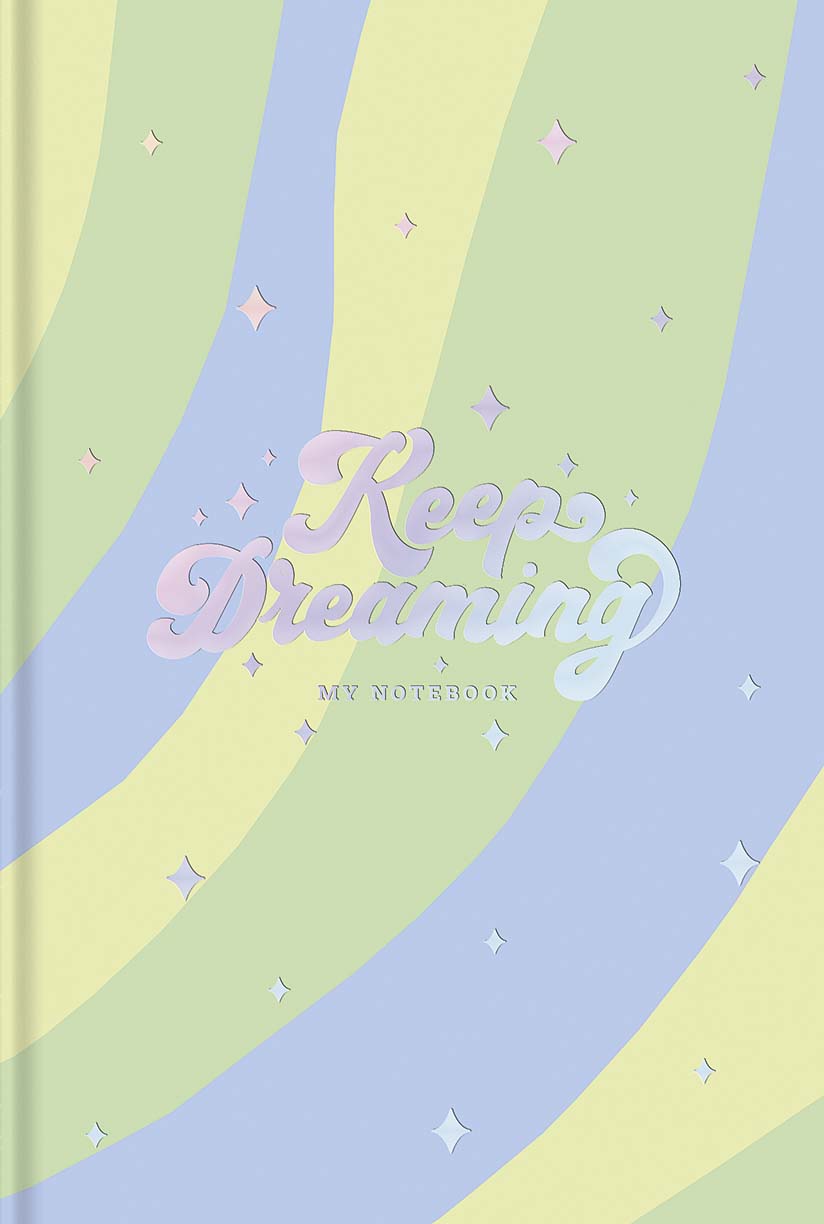 Зошит в інтегральній палітурці "Keep dreaming" у клітинку