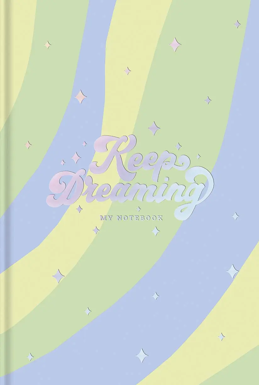 Обкладника "Зошит в інтегральній палітурці «Keep dreaming» у клітинку" Обкладинка "Зошит в інтегральній палітурці «Keep dreaming» у клітинку"