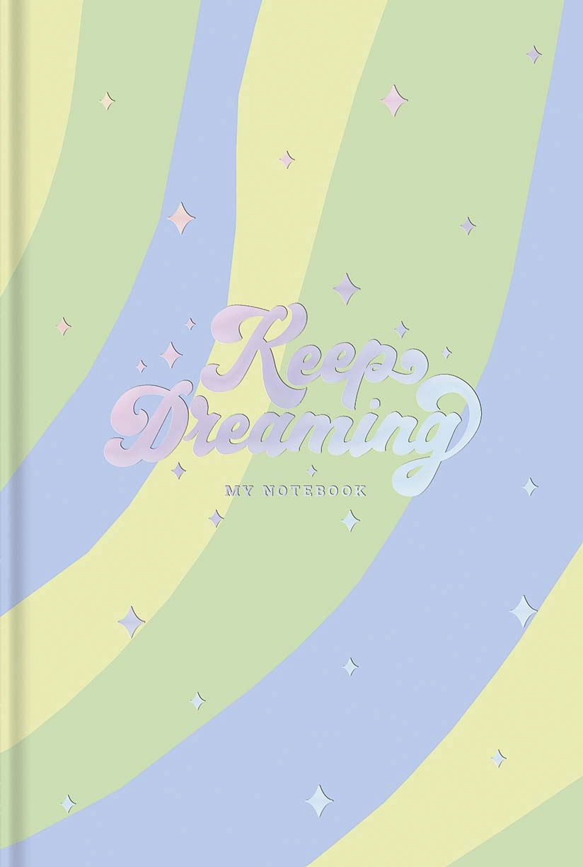 Обкладинка "Зошит в інтегральній палітурці «Keep dreaming» у клітинку"
