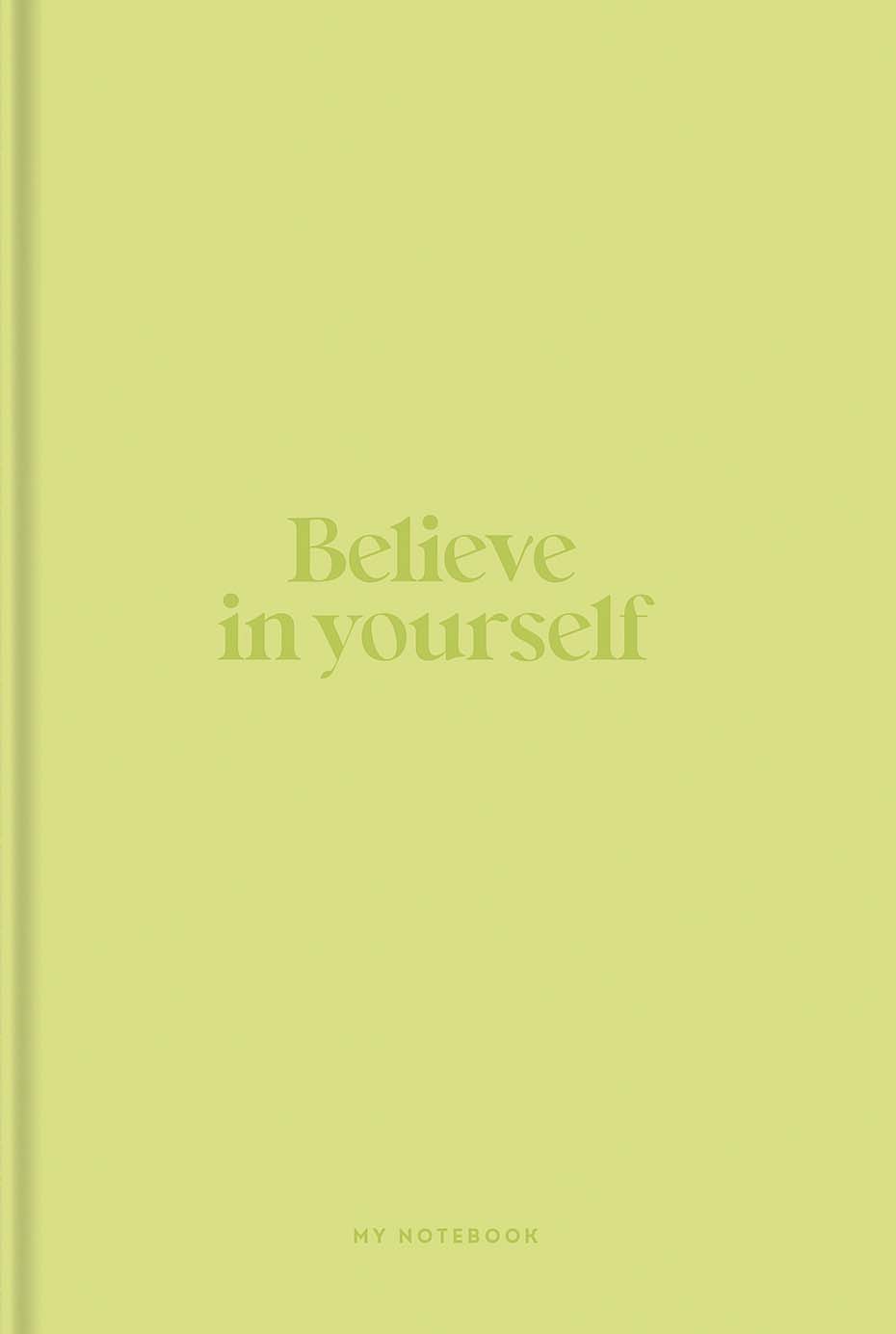 Зошит в інтегральній палітурці "Believe in yourself"...