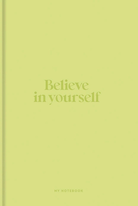 Зошит в інтегральній палітурці «Believe in yourself» у клітинку