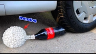 EXPERIMENT CAR vs COCA COLA vs MENTOS