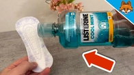 You have NEVER used a Panty Liner like THIS(Ingenious TRICK)
